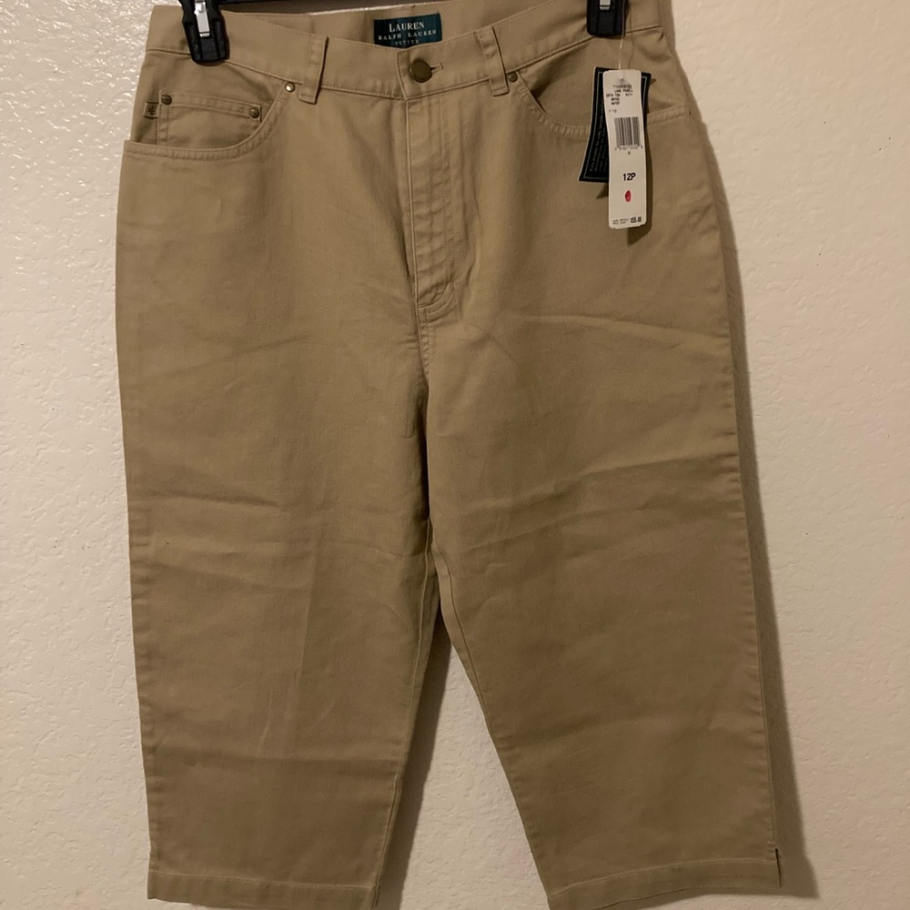 Ralph Lauren Tan Capris